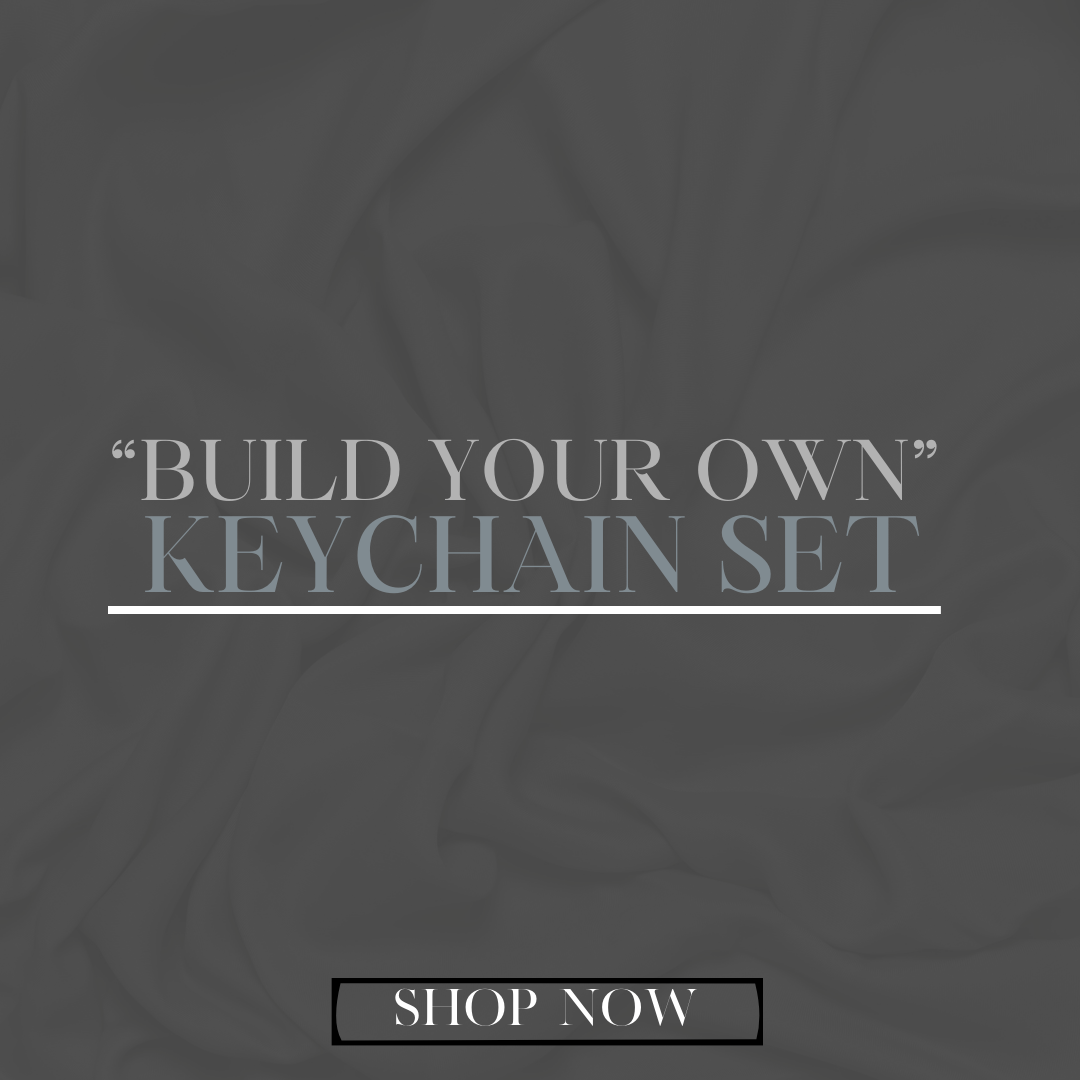 "BUILD YOUR OWN KEYCHAIN" SETS