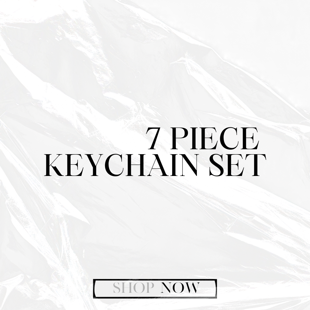 7 PIECE KEYCHAIN SETS