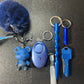 5 PIECE KEYCHAIN SET