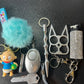 7 Piece Keychain Set