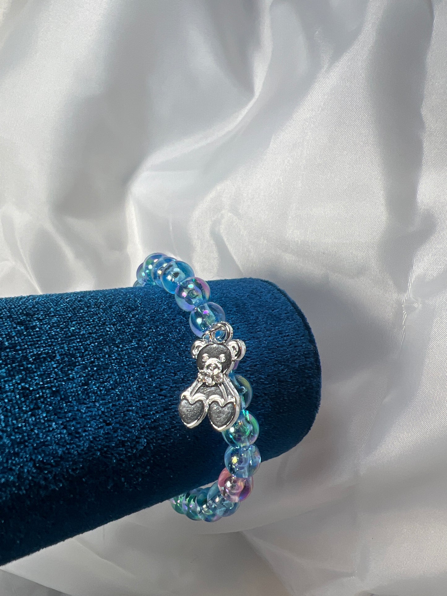 SPOTTED BLUE BRACELET