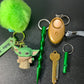 5 PIECE KEYCHAIN SET